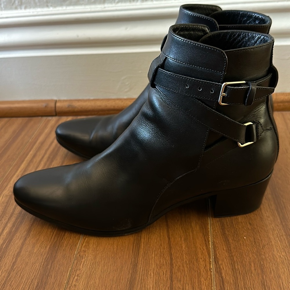 Saint Laurent Black Jodhpur boots size 38 (8) great condition